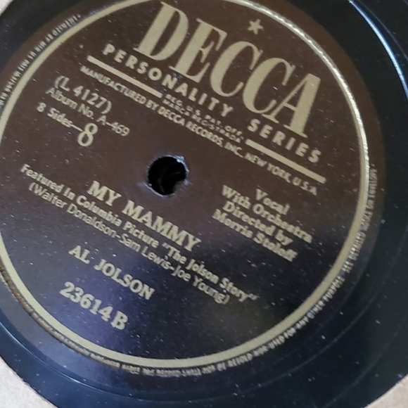 Al Jolson Vintage Jazz Record Set - Picture 10 of 10